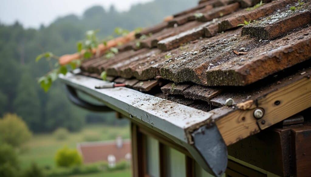 Comment réparer une fuite sur la toiture d’un abri de jardin