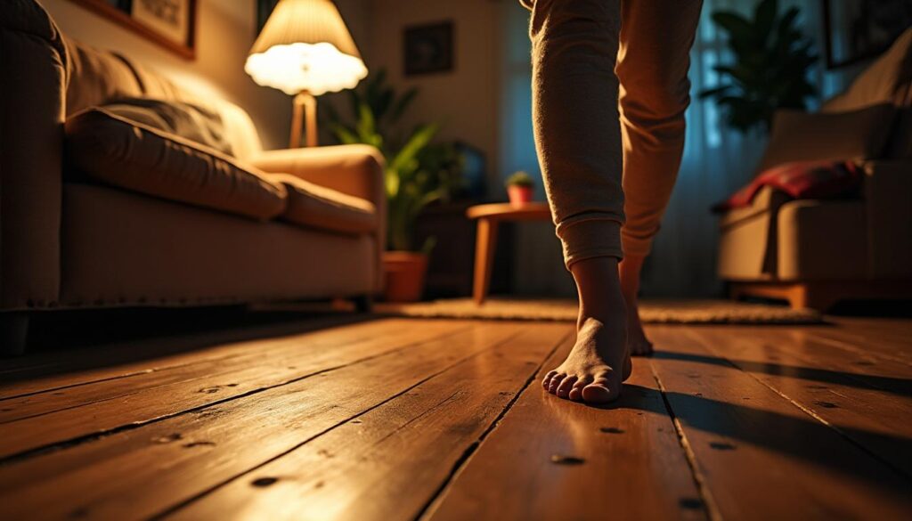 Pourquoi le parquet grince-t-il la nuit et comment y remédier ?