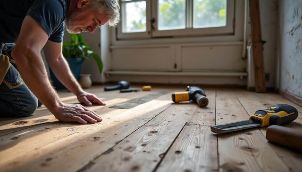 Rénovation d'un parquet bruyant : astuces d'isolation efficaces