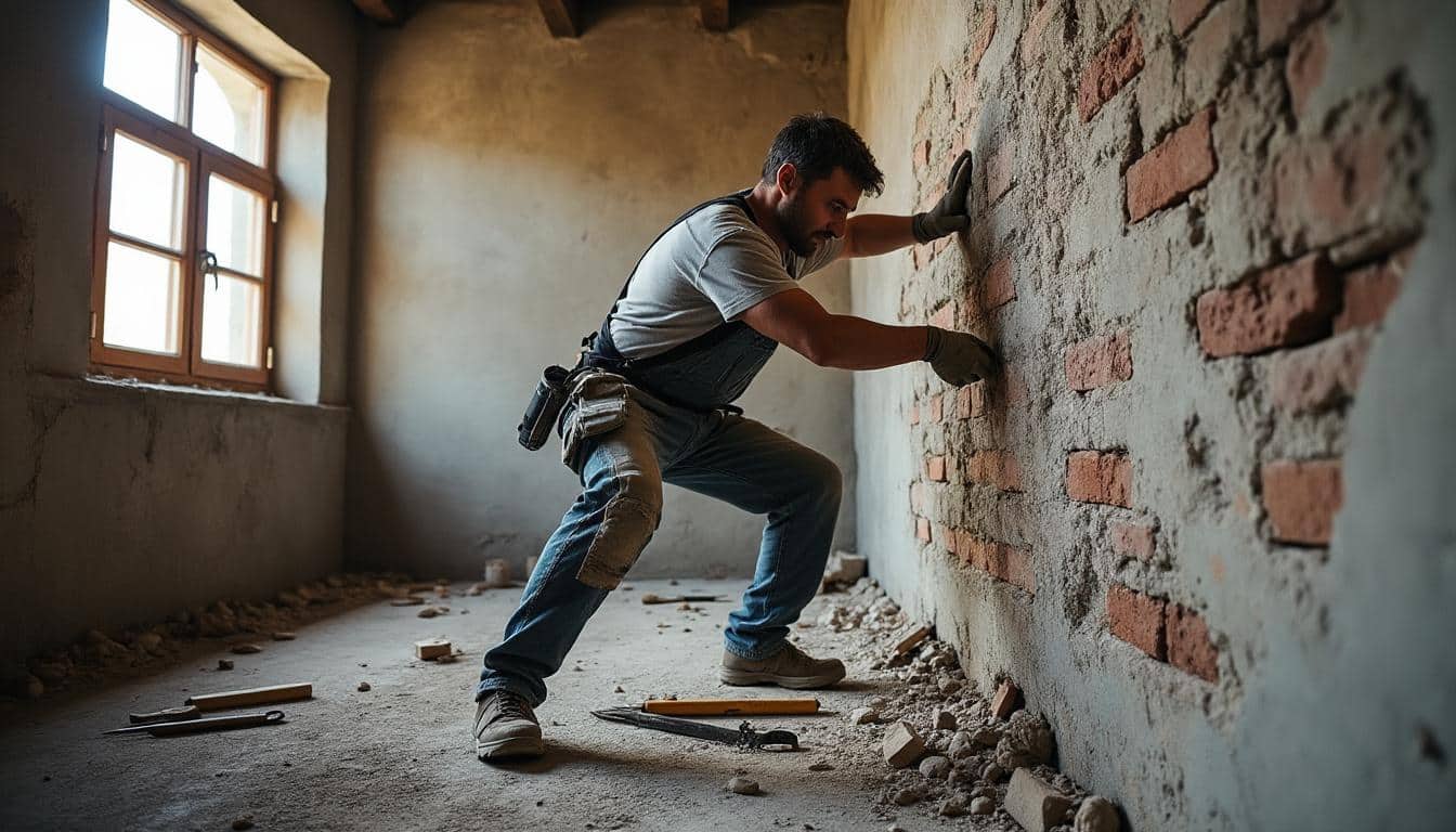 Comment renforcer la maçonnerie des murs porteurs dans la rénovation d'une maison