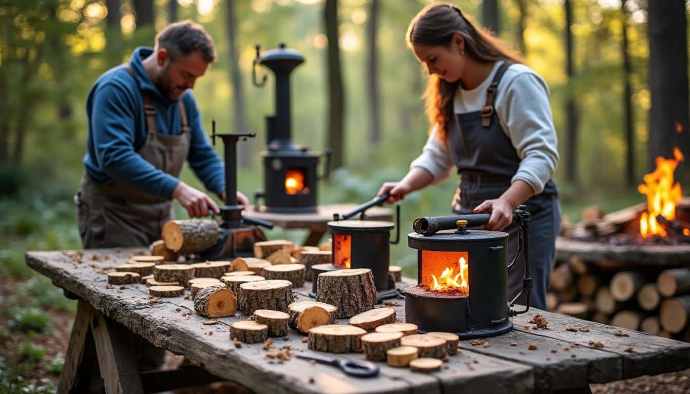 Illustration: Les différents types de scies pour préparer le bois de chauffage expliqués