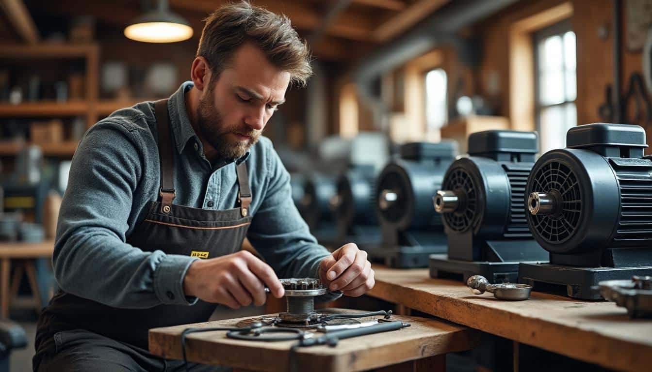 Illustration: Quelle puissance moteur choisir pour un banc de scie thermique efficace ?