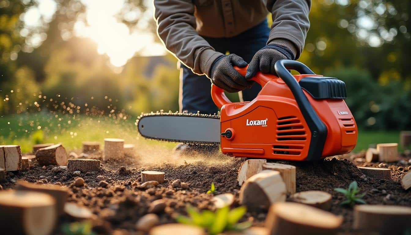 Location de scie à bûche Loxam : matériel pro fiable et économique