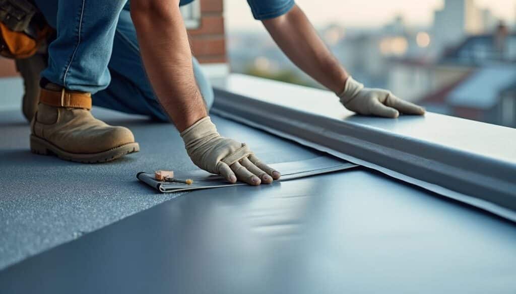 Membrane de toiture PVC : étanchéité durable et facile à poser