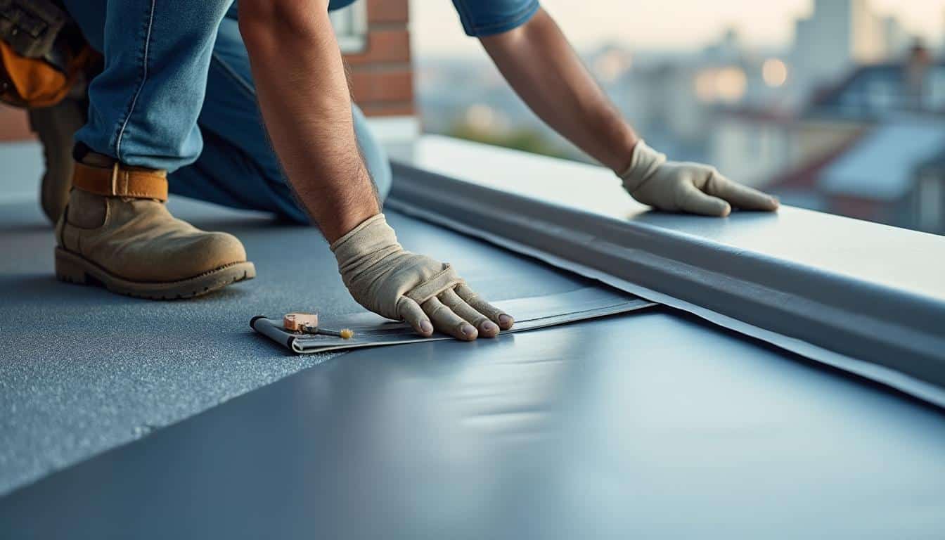 Membrane de toiture PVC : étanchéité durable et facile à poser