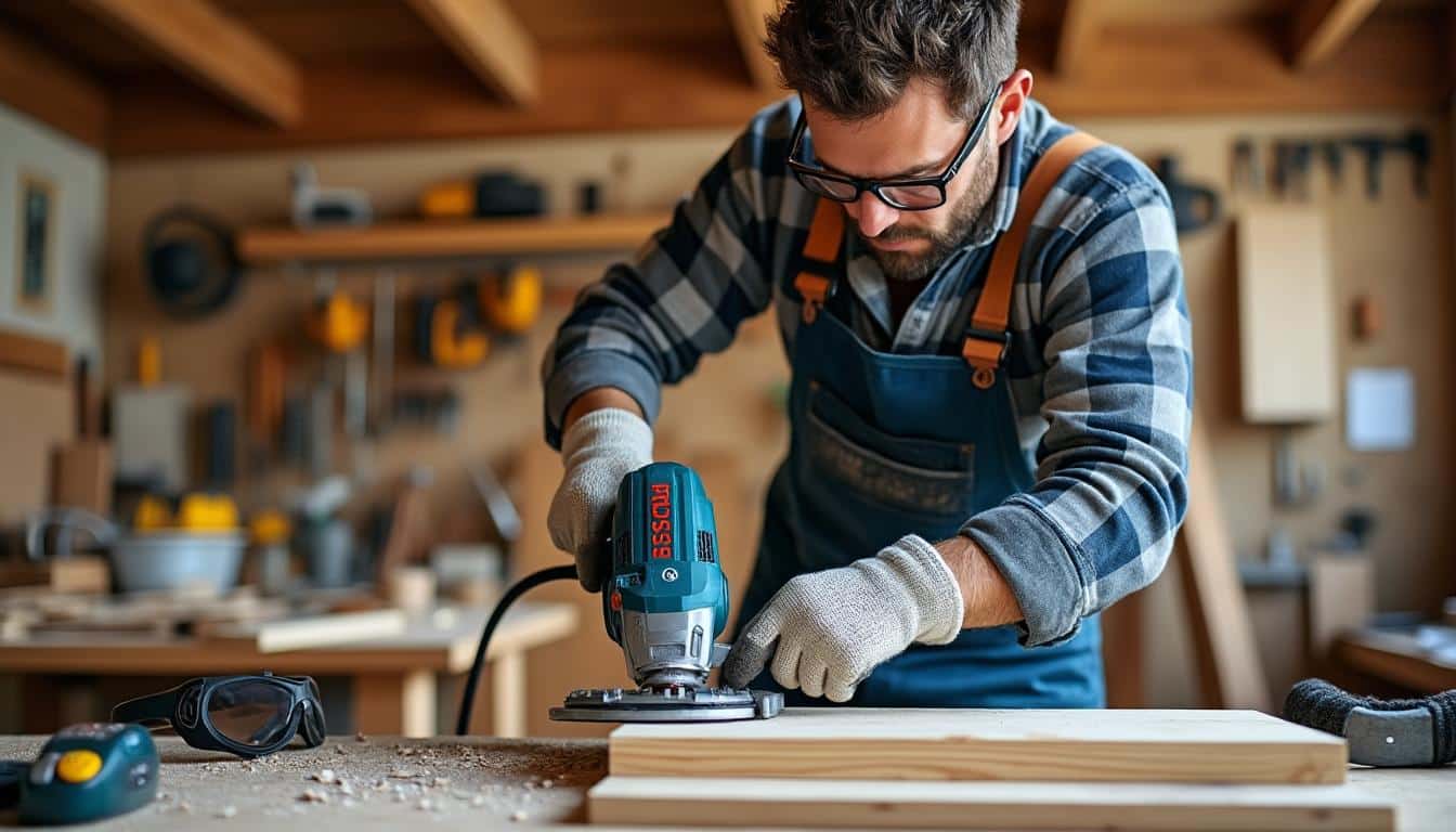 Illustration: Comment utiliser efficacement la scie circulaire Bosch 12V dans vos projets