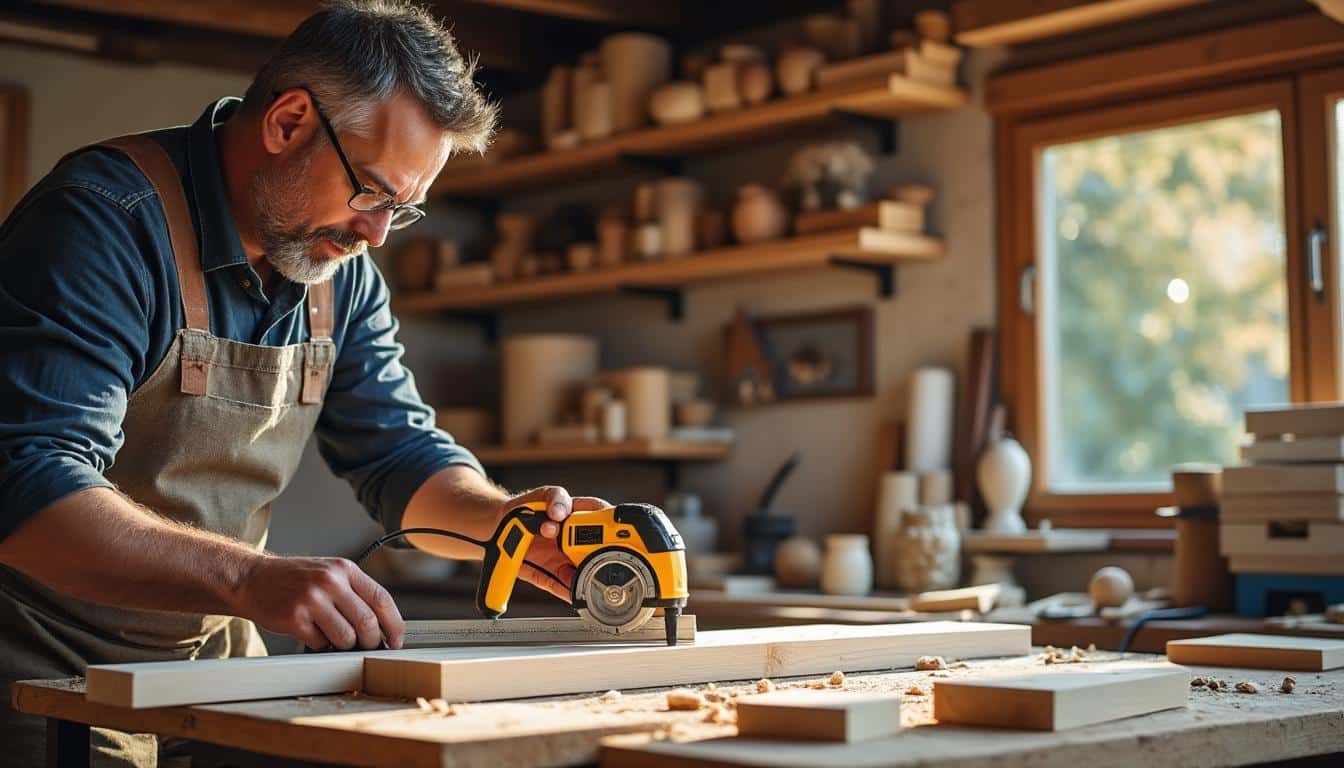 Illustration: Comprendre l’utilité d’une scie adaptée pour la découpe des plinthes