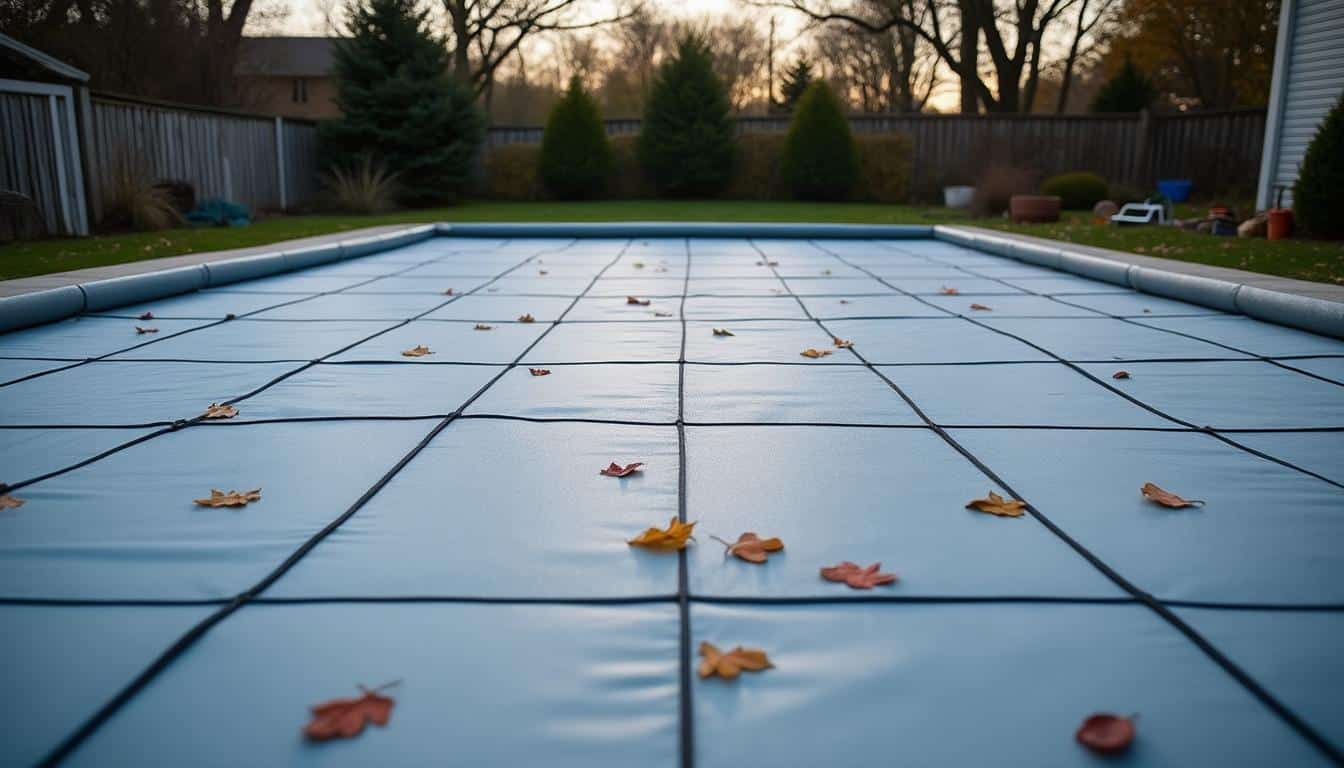 Illustration: Pourquoi une couverture hivernale est-elle indispensable pour préserver votre piscine hors sol ?