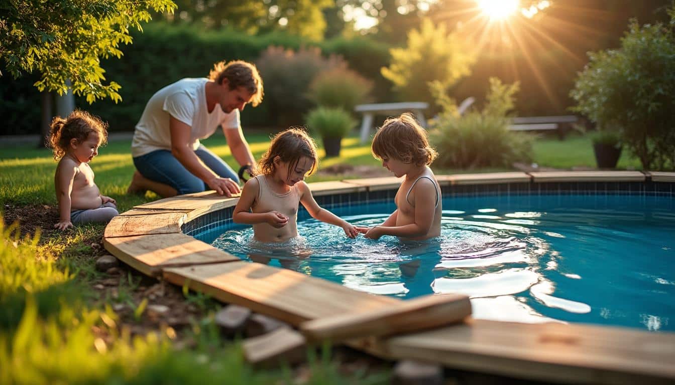 Habillage de piscine hors sol : guide pour un style durable et élégant