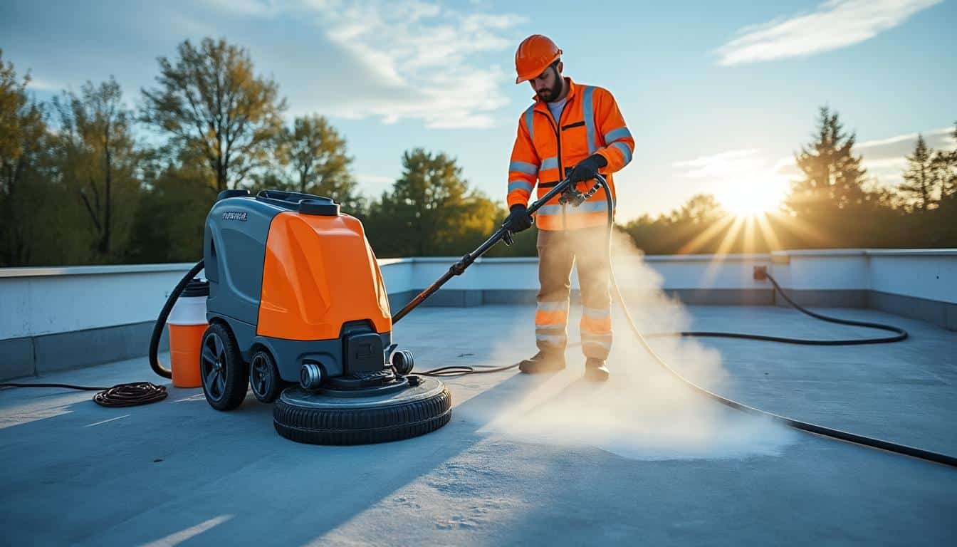 Illustration: Pourquoi opter pour un pulvérisateur électrique professionnel adapté aux toitures ?