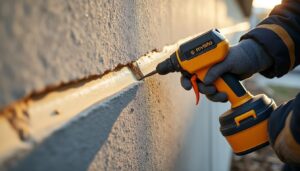 Silicone pour fissure de mur extérieur : guide pour une réparation durable