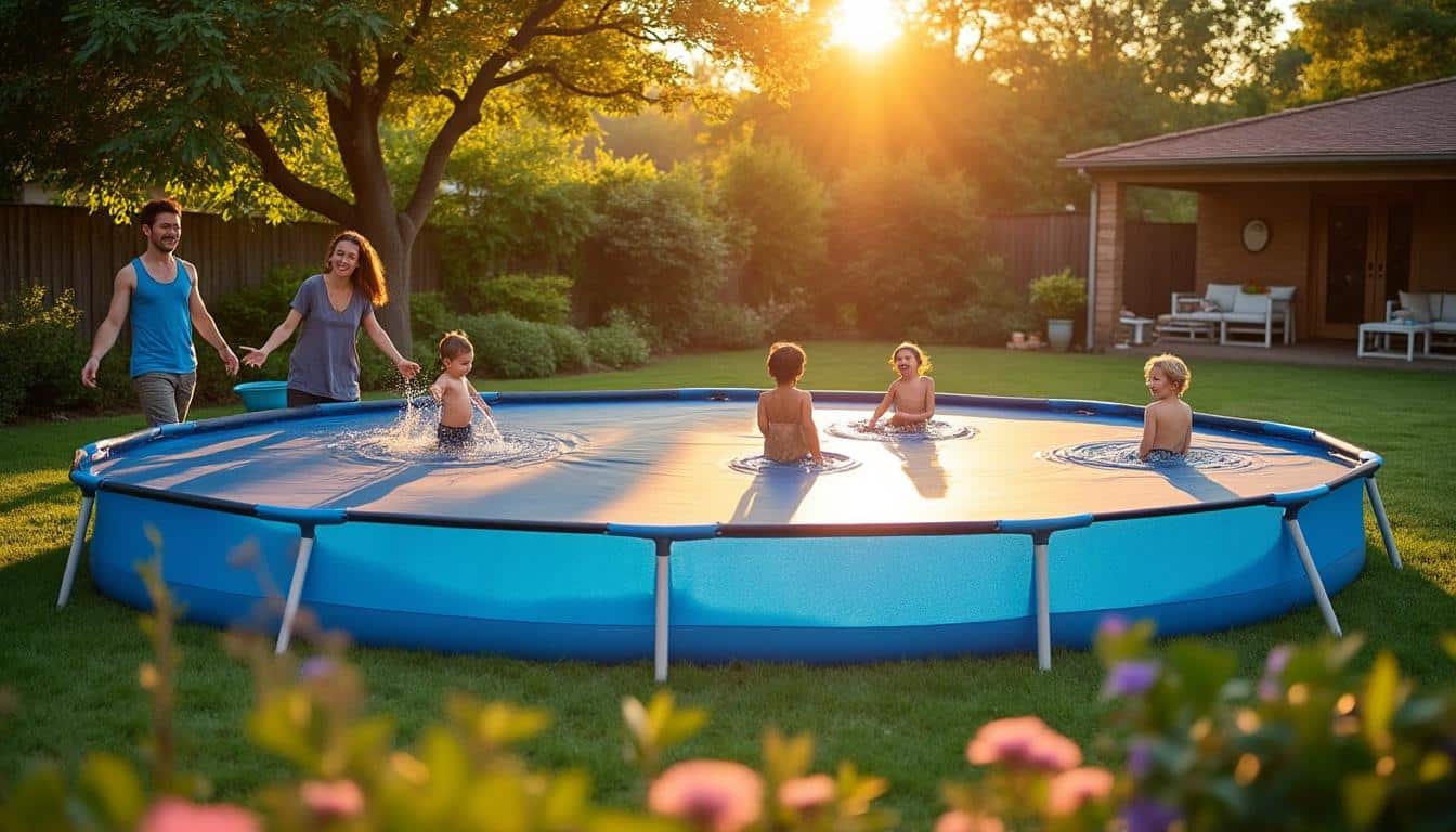 Illustration: Comprendre le rôle et l’importance d’une couverture sécurisée pour piscine hors sol