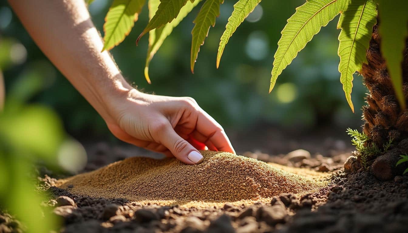Illustration: Comprendre les besoins nutritifs du cycas pour une croissance saine