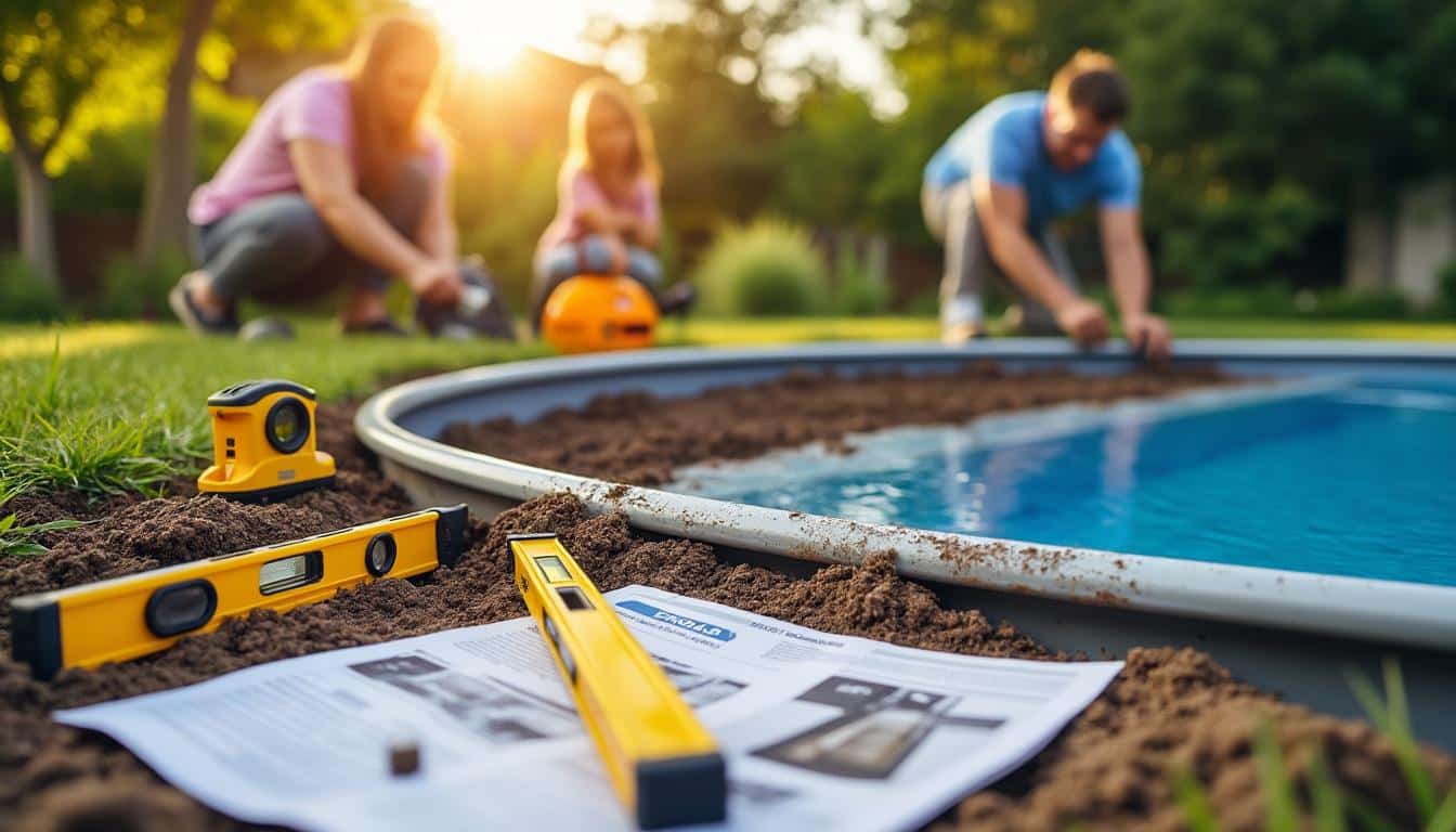 Illustration: Comprendre les bases pour bien installer une piscine hors sol