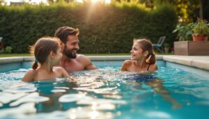Piscines en béton hors sol : robustesse et personnalisation durable