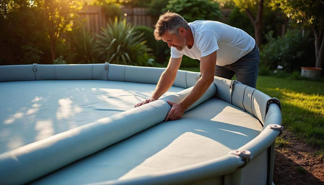 Illustration: Pourquoi une bonne protection sous la piscine hors sol est indispensable