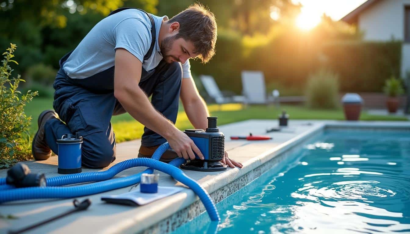 Illustration: Comprendre le rôle fondamental de la pompe dans une piscine hors sol