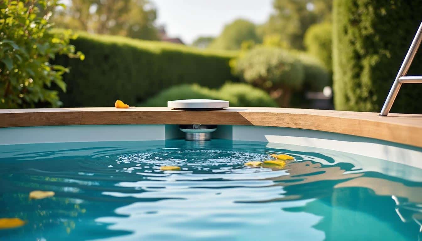 Illustration: Comprendre le rôle essentiel du skimmer dans une piscine en bois hors sol
