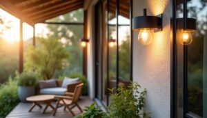 Applique murale pour la véranda : éclairage pratique et design