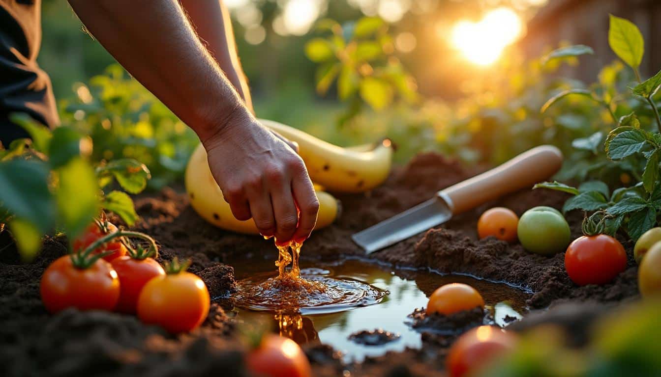Illustration: Pourquoi opter pour un engrais naturel issu de la peau de banane ?