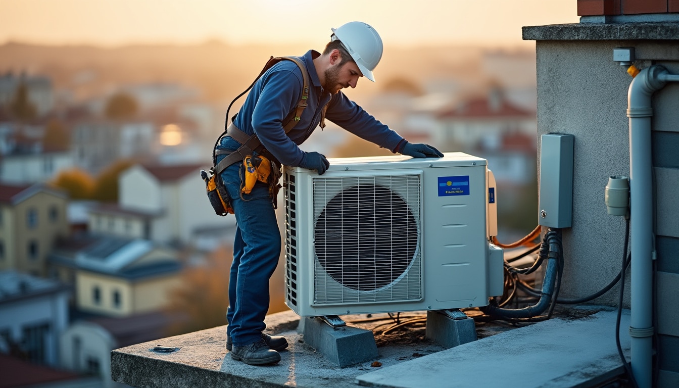 Climatisation sur la toiture : installation, avantages et conseils clés