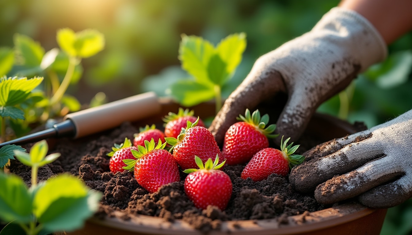 Engrais naturel pour fraise : conseils pour une récolte savoureuse