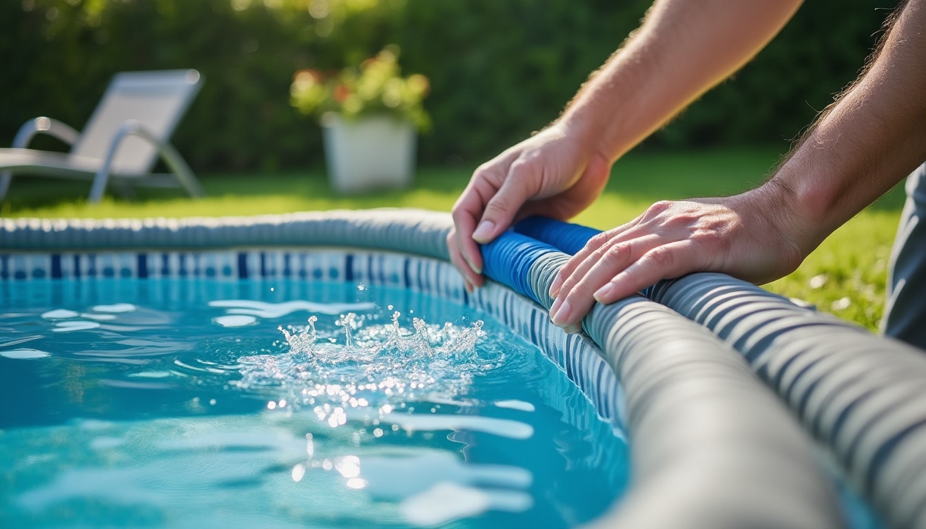 Branchement des tuyaux de piscine hors sol : guide complet et conseils