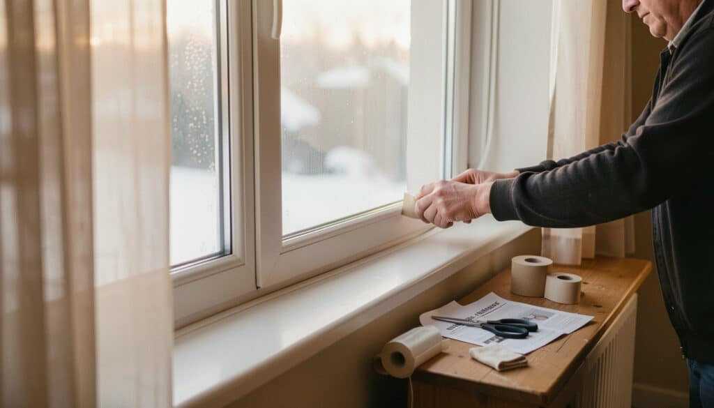 Comment calfeutrer une fenêtre et bloquer le froid