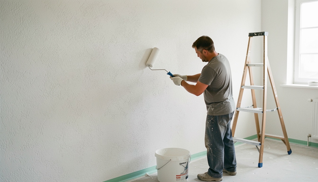 Comment peindre un crépi intérieur sans faux pas